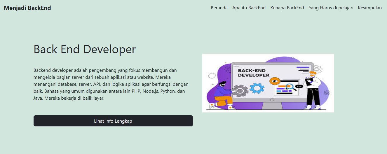 jadi Back End